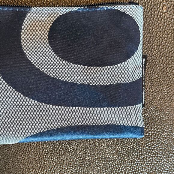 Marimekko Navy and Light Blue Travel Pouch - Picture 2 of 7